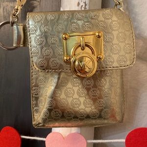 Michael Kors Gold Chain Belt Waist Bag